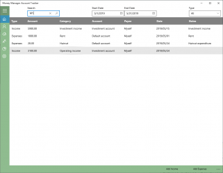 Screenshot 5 Money Manager Account Tracker - Personal Finance, Income & Expense Tracking windows