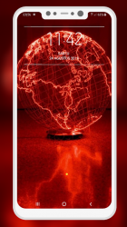 Captura de Pantalla 7 Red Wallpaper android