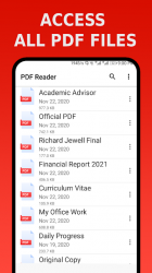 Screenshot 10 Lector PDF Gratis - PDF Reader, Visor PDF, eBook android