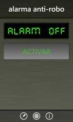 Screenshot 1 Alarma anti-robo windows