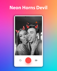 Imágen 5 Neon Horns Devil Photo Editor - Neon Devil Crown android