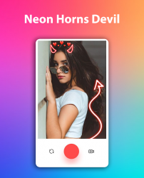Captura 6 Neon Horns Devil Photo Editor - Neon Devil Crown android