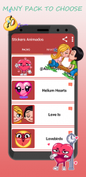 Imágen 5 Amor ANIMADO WAStickerApps stickers en movimiento android