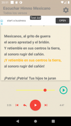 Capture 4 Himno México Memorizar Escucha 4 Estrofas android