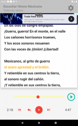 Image 14 Himno México Memorizar Escucha 4 Estrofas android