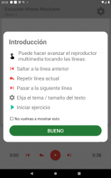 Screenshot 12 Himno México Memorizar Escucha 4 Estrofas android