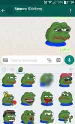 Screenshot 5 Pegatinas divertidas para whatsapp android