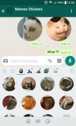 Capture 6 Pegatinas divertidas para whatsapp android
