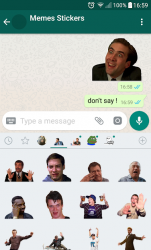Captura de Pantalla 9 Pegatinas divertidas para whatsapp android