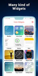 Screenshot 9 Widgets iOS 14 - Color Widgets android