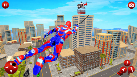 Captura de Pantalla 12 Robot Héroe Araña: Juego de Rescate de Polícia 3D android