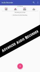 Screenshot 2 Advanced Audio Recorder (Stereo Sound) android