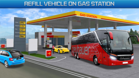 Capture 10 gas estación público transporte simulador android