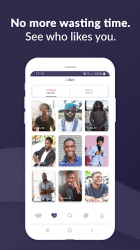 Captura de Pantalla 5 BlackGentry – Black Dating App. Black Singles Meet android