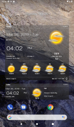 Screenshot 13 Tiempo & Reloj Widget para Android android