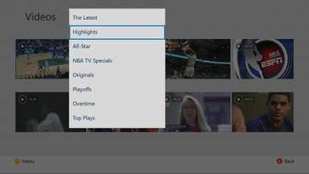 Captura de Pantalla 4 NBA app windows