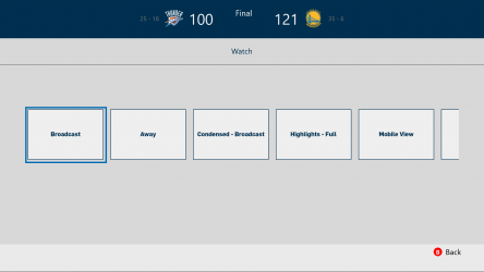 Captura de Pantalla 3 NBA app windows