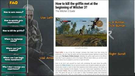 Capture 3 The Witcher 3 Guide App windows