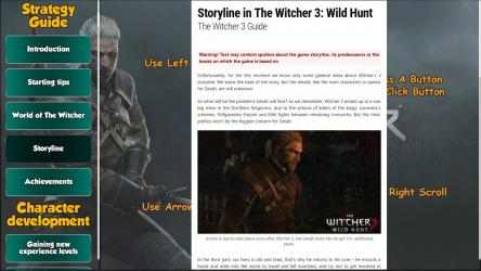 Captura 11 The Witcher 3 Guide App windows