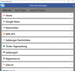 Screenshot 9 Österreich Zeitungen windows