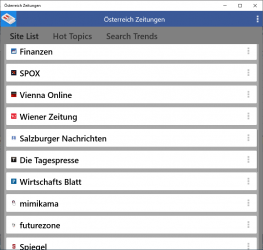 Screenshot 10 Österreich Zeitungen windows