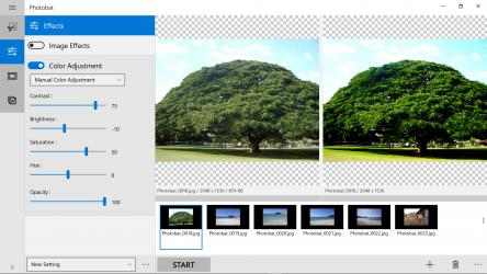 Captura de Pantalla 6 Batch image processor - Photobat windows