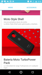 Screenshot 4 Tienda Moto Z android
