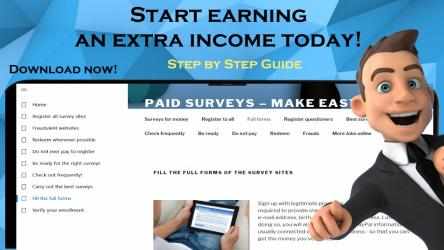 Screenshot 1 Survey for money: earn money paid surveys guide windows