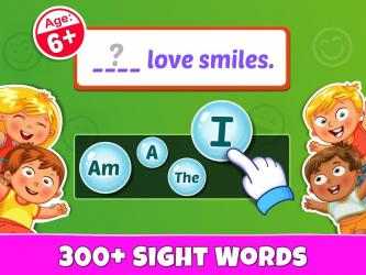 Captura de Pantalla 9 Sight Words - PreK to 3rd Grade Sight Word Games android