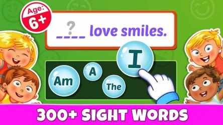 Screenshot 2 Sight Words - PreK to 3rd Grade Sight Word Games android