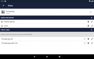 Screenshot 14 ownCloud android