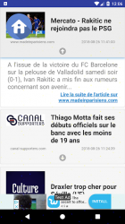 Screenshot 2 Football PSG News Actu mercato info Paris android