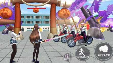 Screenshot 14 Simulador de chicas de secundaria de SAKURA android