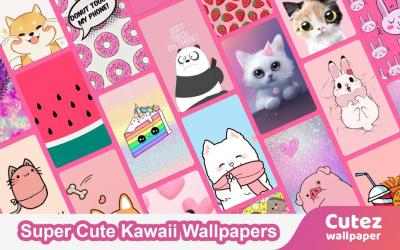 Captura de Pantalla 2 Kawaii Wallpapers android