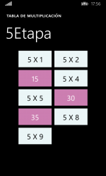 Imágen 9 tabla de multiplicación windows