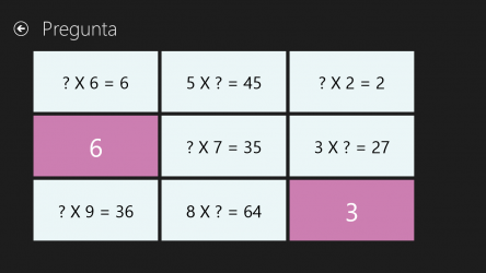 Capture 4 tabla de multiplicación windows