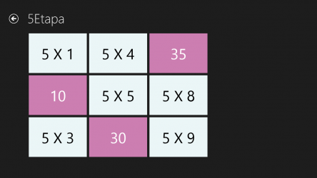 Screenshot 3 tabla de multiplicación windows