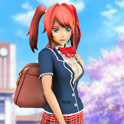 Screenshot 1 anime alto escuela Girls sakura simulador Games 3d android