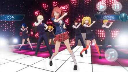 Captura 4 anime alto escuela Girls sakura simulador Games 3d android