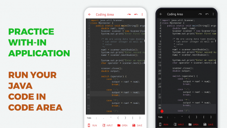Screenshot 4 Learn Java Programming Tutorial (FREE) - ApkZube android
