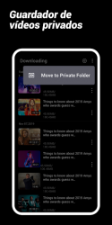 Captura 5 BOX video downloader:descargar android