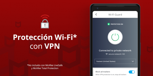 Imágen 4 Mobile Security: Wi-Fi segura con VPN y antirrobo android