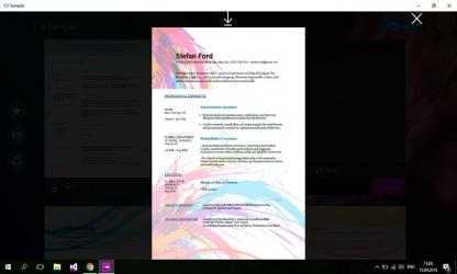 Screenshot 9 CV Sampler windows