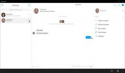Screenshot 1 Messenger For UWP windows