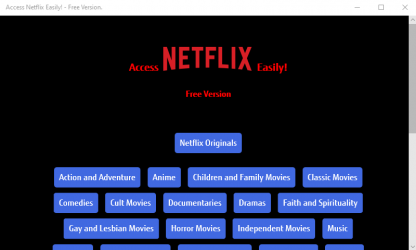 Screenshot 3 Access Netflix Easily! - Free Version. windows