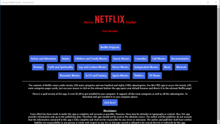 Screenshot 5 Access Netflix Easily! - Free Version. windows