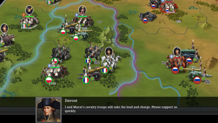Screenshot 2 European War 6: 1804 - Napoleon Strategy Game android