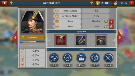 Screenshot 8 European War 6: 1804 - Napoleon Strategy Game android