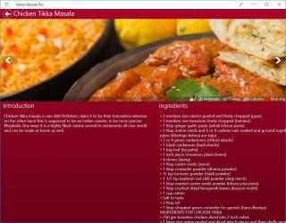 Captura de Pantalla 3 Indian Recipes Free (Cookbook) windows