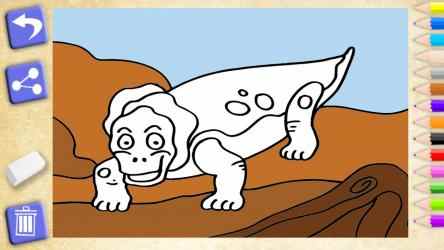Captura de Pantalla 7 Colorear dinosaurios. Juegos educativos para niños windows